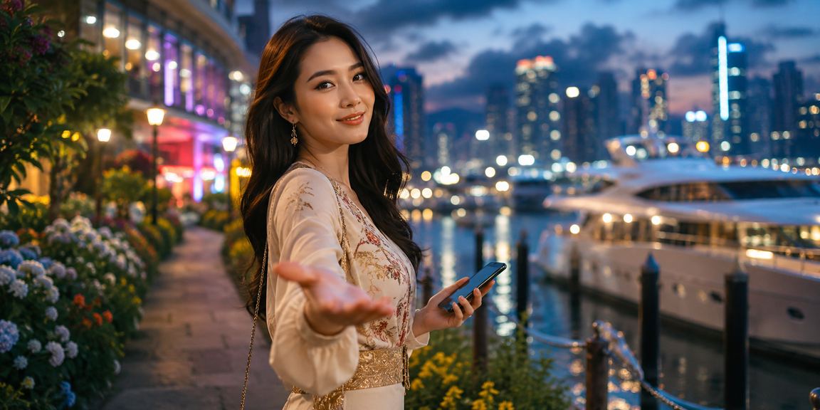 Pengguna Malaysia mengakses platform pertaruhan melalui telefon pintar