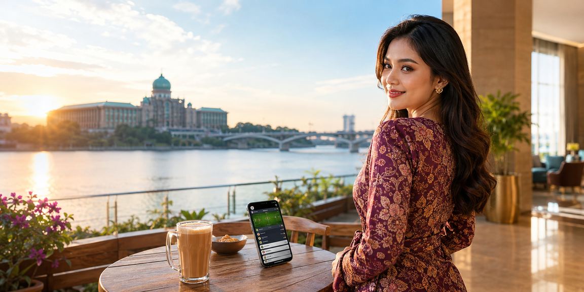 Pemain Putrajaya membuat deposit untuk perlawanan langsung melalui platform dalam talian